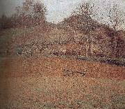 Camille Pissarro fields painting